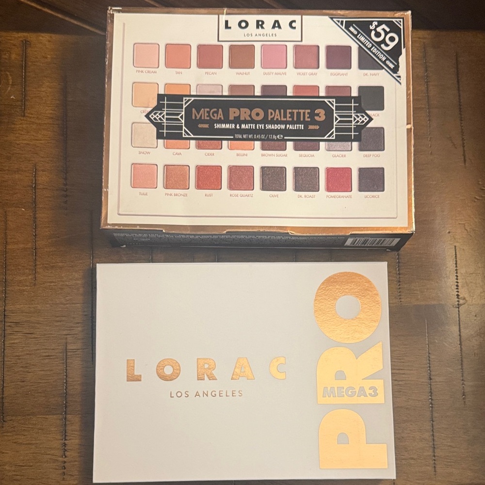 LORAC Mega Pro 3 Eyeshadow Palette - Neutrals, Pinks & Mauves